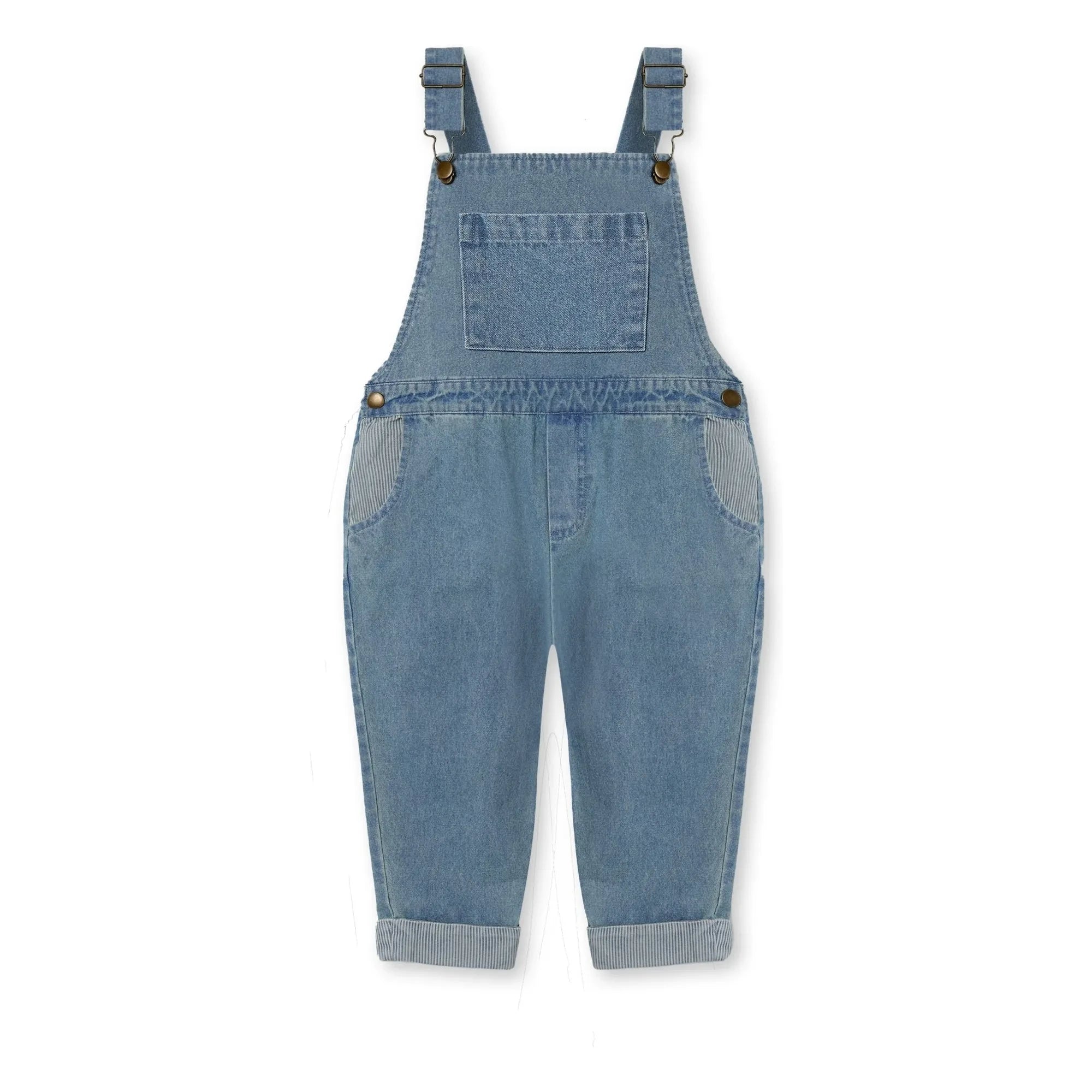 Fliink - Don Denim Latzhose | Hellblau