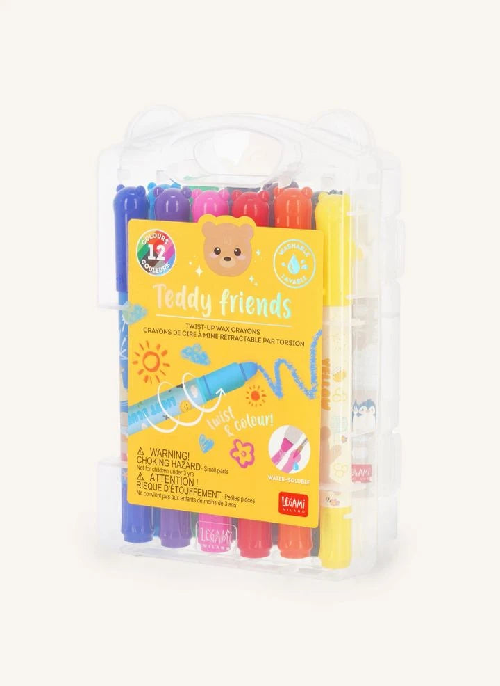Legami - 12er Set Teddy Friends Filzstifte
