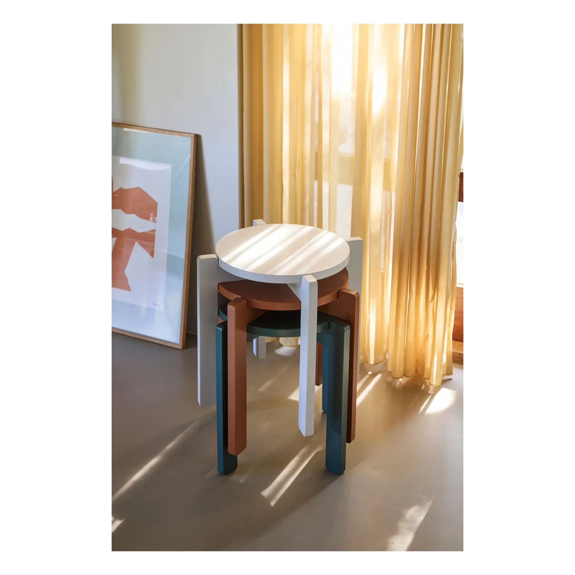 Hübsch - Always Hocker | Orange