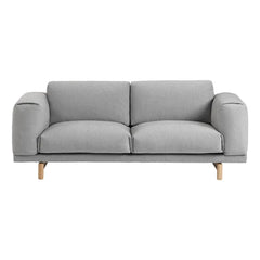 Muuto – Rest 2-Sitzer-Sofa | Hellgrau