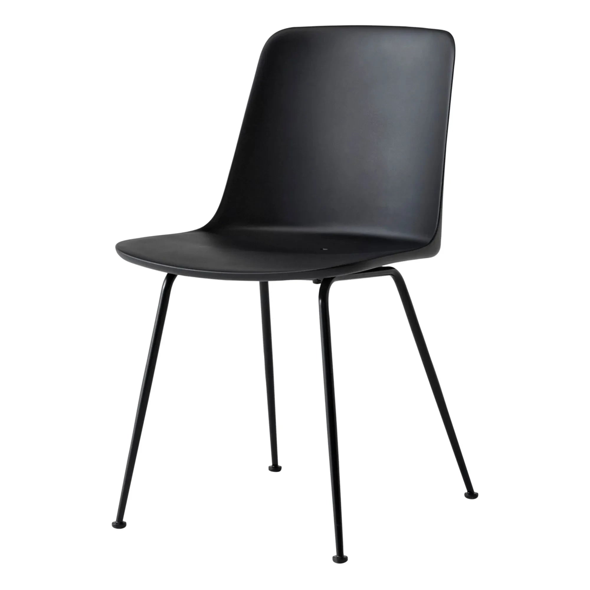 & Tradition - Rely HW70 Gartenstuhl | Schwarz