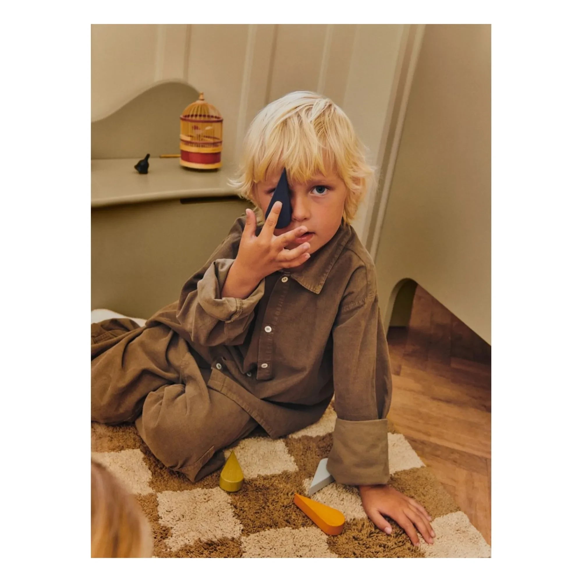 Ferm Living Kids - Mara Teppiche | Braun