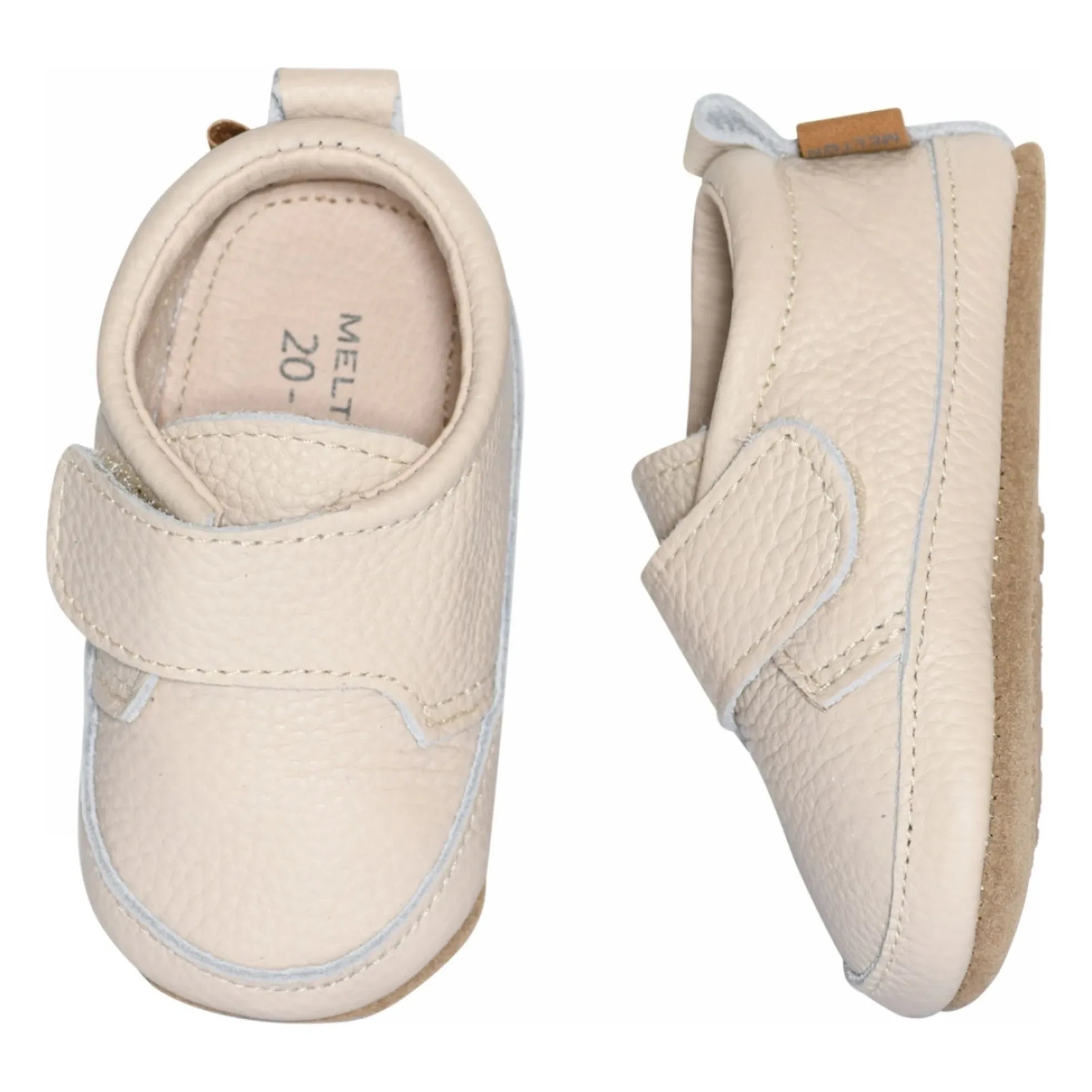 Melton - Lederhausschuhe | Beige