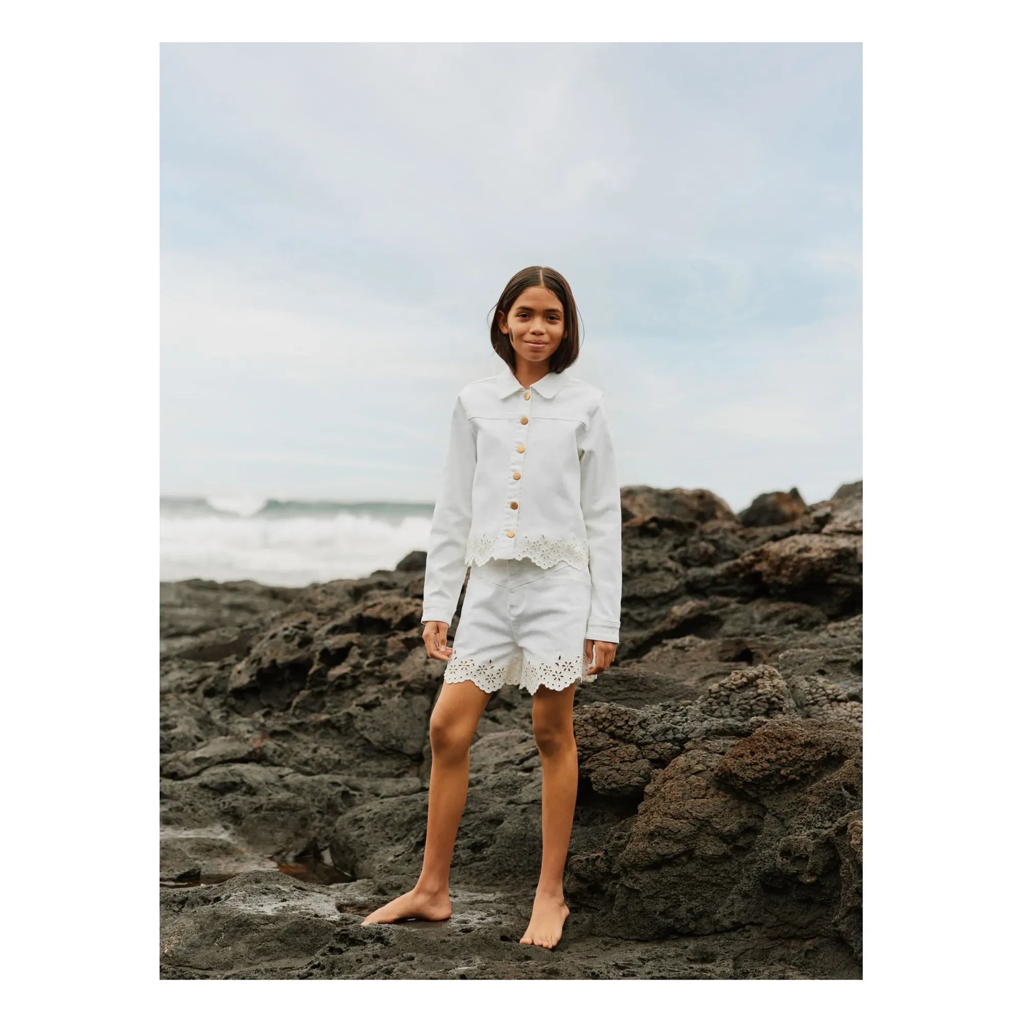 Molo - Adalyn Denim Shorts | Weiß