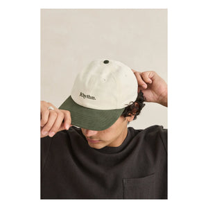 Rhythm – Kappe aus gebürstetem Gabardine | Creme