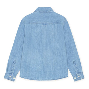 Les Deux - Konrad Denim Hemd | Verwaschenes Blau