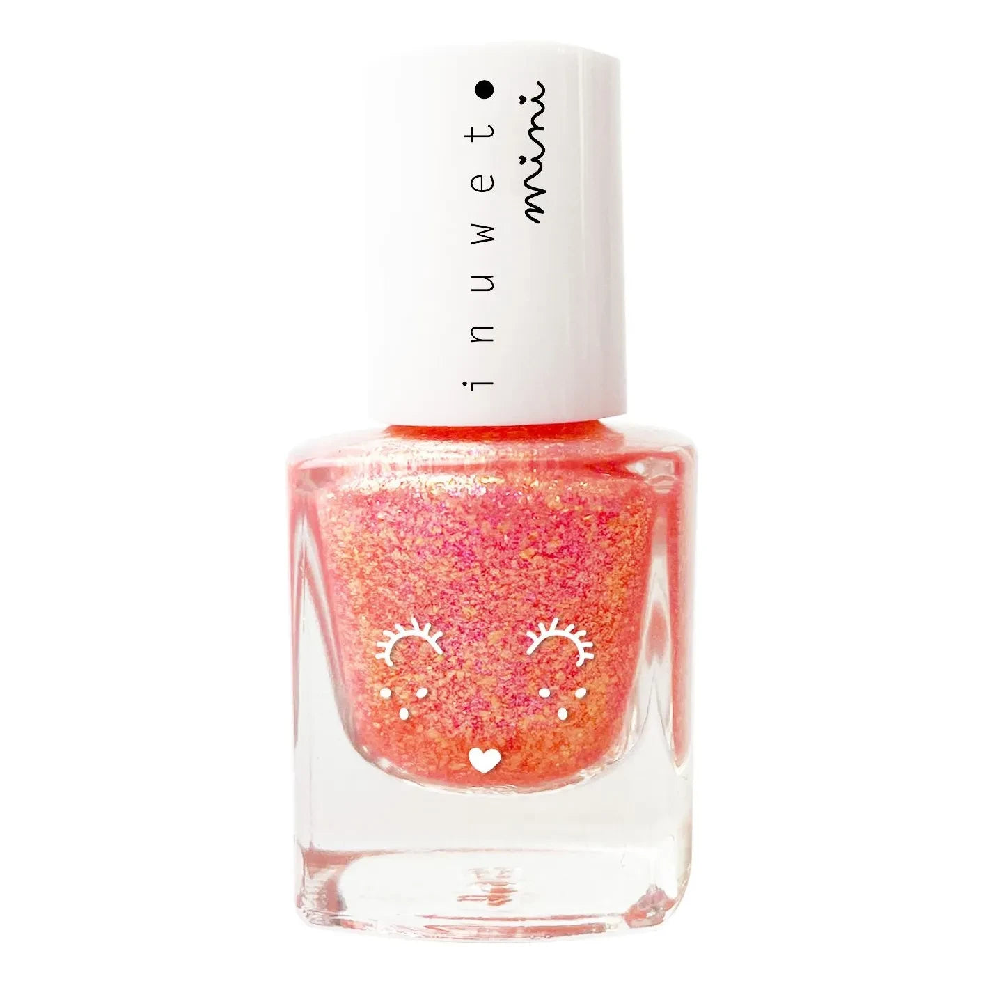 Inuwet - Çocuklar için su bazlı oje Rose Plum - 5ml | Pembe