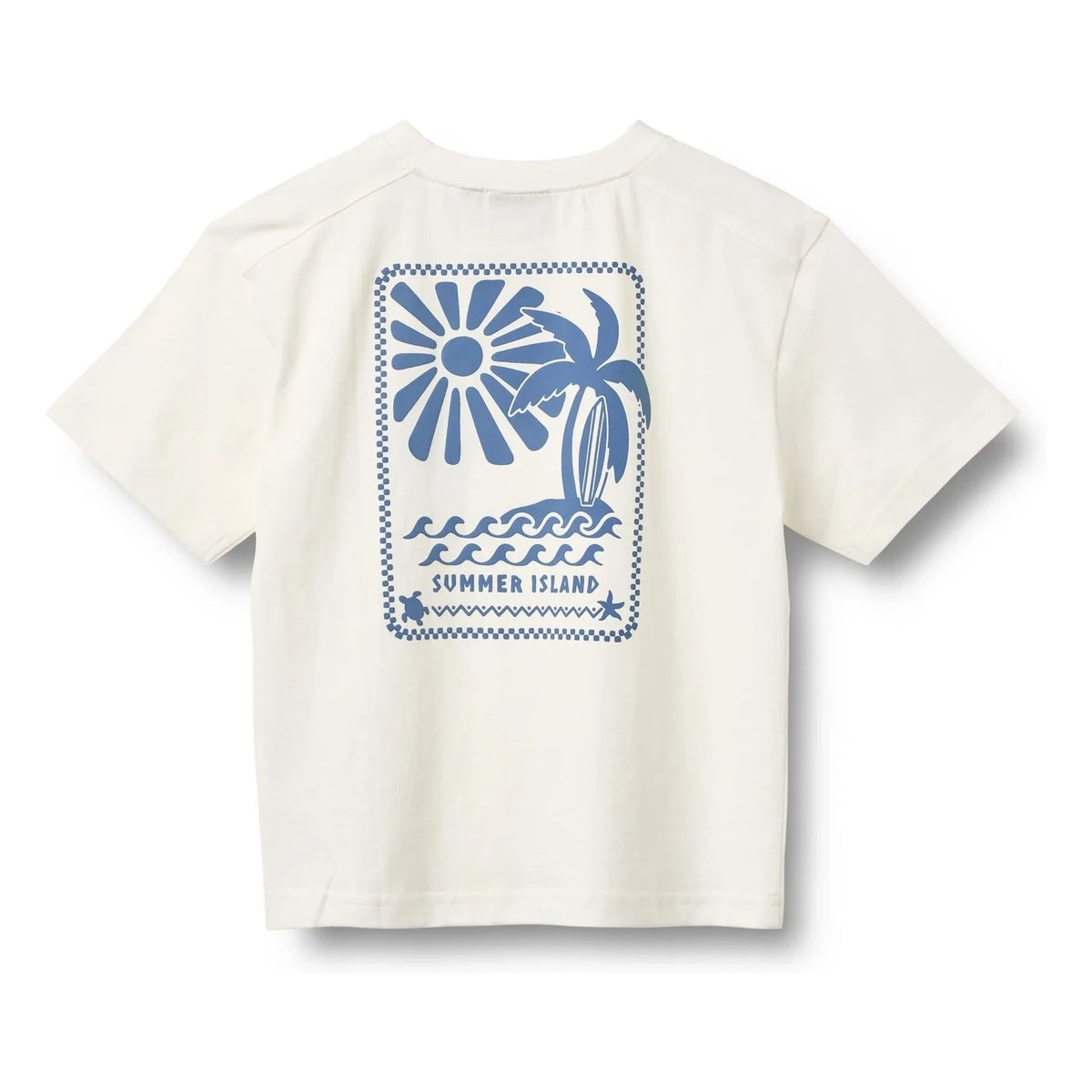Weizen - Benno Bio-Baumwoll-T-Shirt | Weiß
