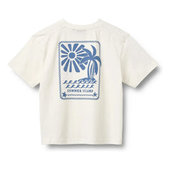 Weizen - Benno Bio-Baumwoll-T-Shirt | Weiß
