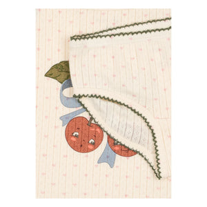 Konges Sløjd - Minnie Cerises Bio-Baumwoll-Unterhemd und Slip Set | Ecru