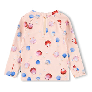 Molo - Nemo Anti-UV T-Shirt Muscheln recycelte Faser | Hellrosa