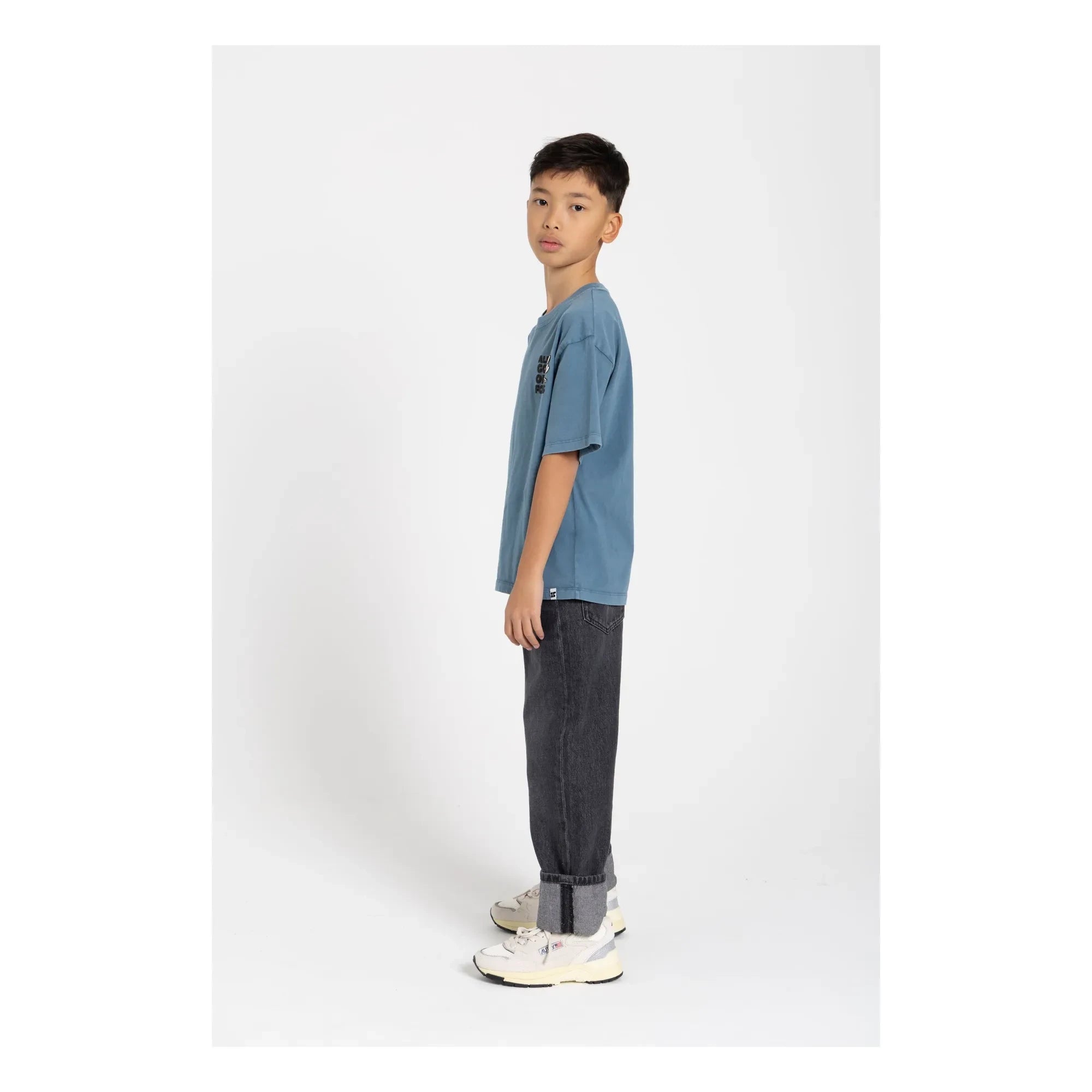 Hundred Pieces - Finn T-Shirt aus Bio-Baumwolle | Blau