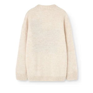 The Animals Observatory - Boxfish Auto-Pullover | Creme