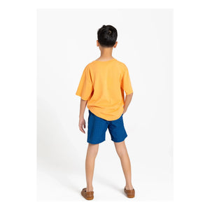 Smallable Kid - Archie Karierter Badeshorts | Blau