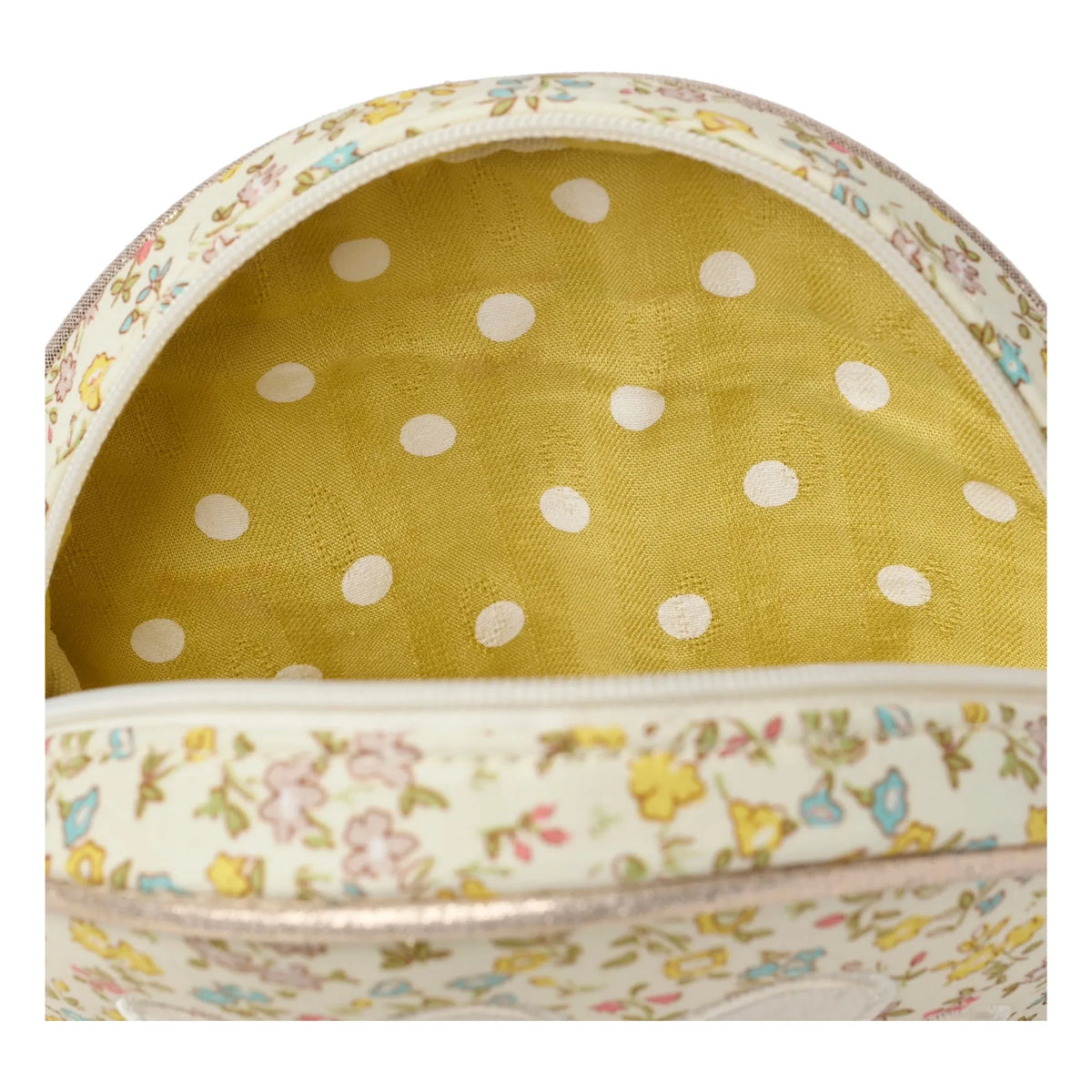 Rockahula Kids - Runde Tasche mit Blumen | Ecru