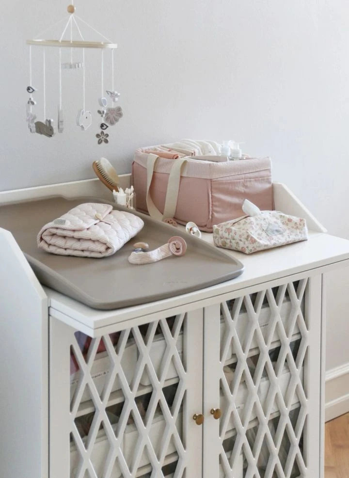 Cam Cam - Klassischer Streifen Organizer | Pink