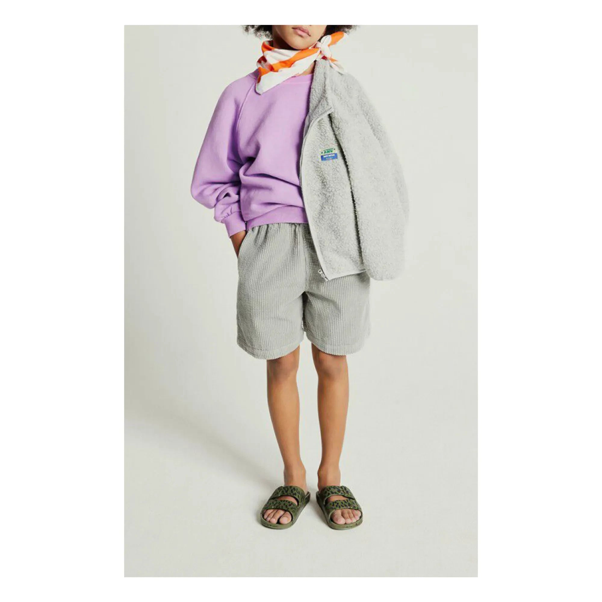 American Vintage - Hoktown Sherpa Jacke | Heather White