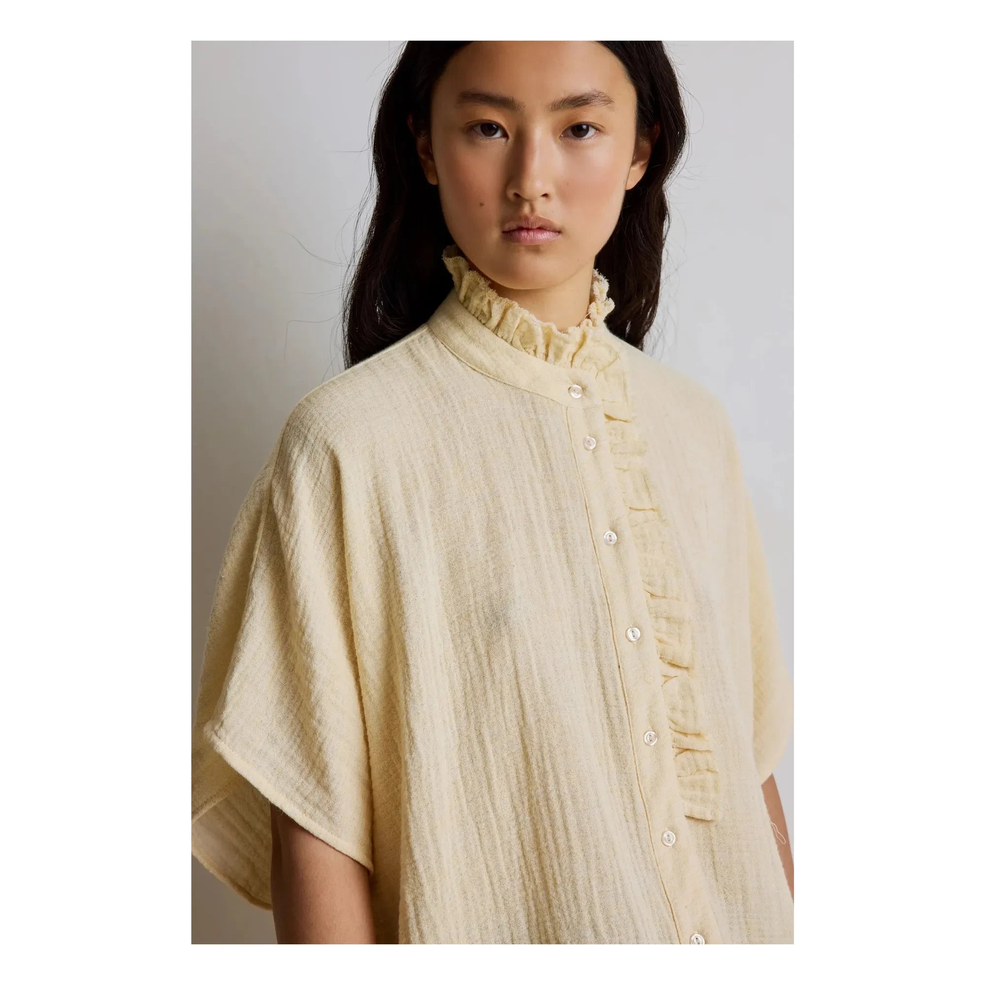 Hod - Natasha Baumwollhemd | Creme