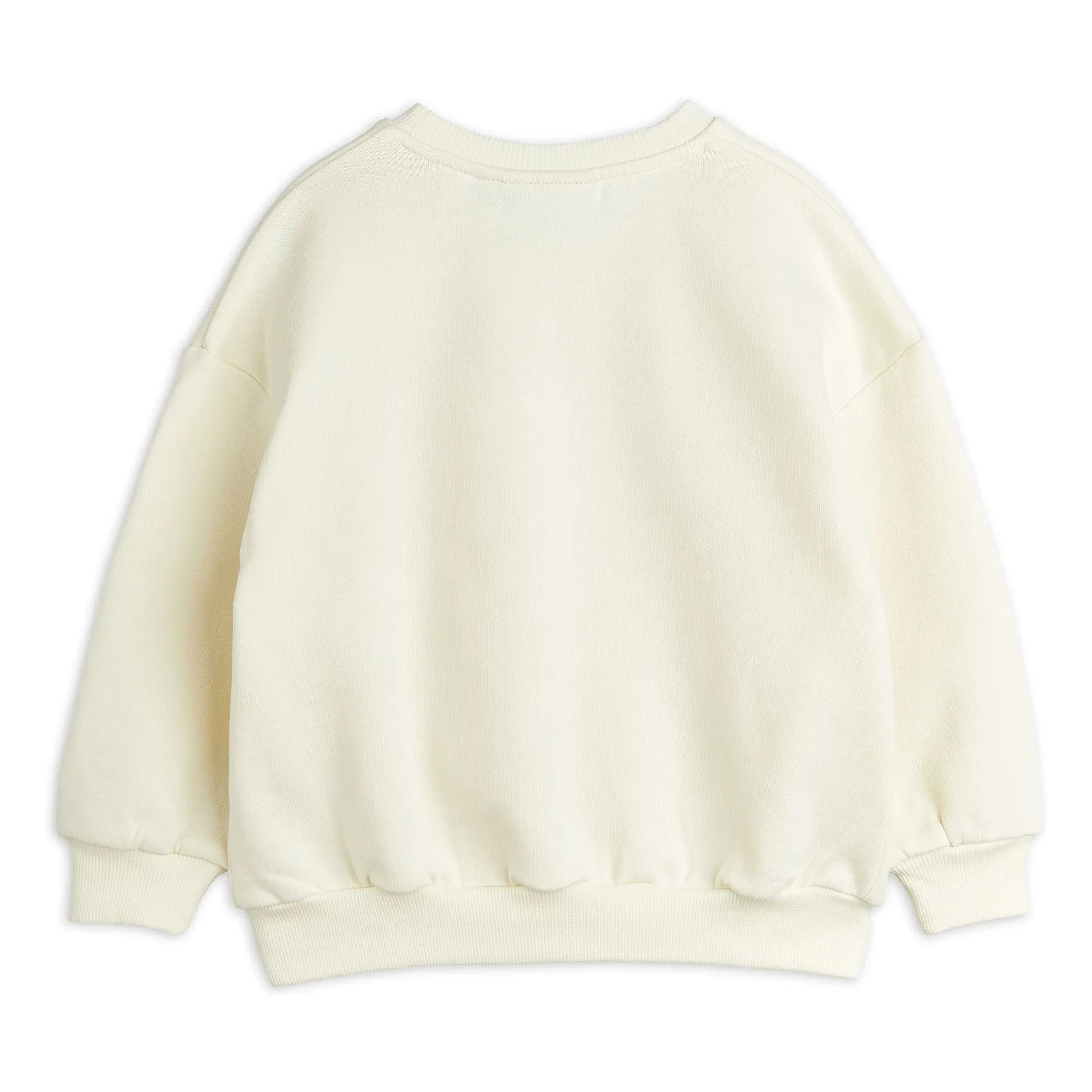 Mini Rodini - Mini Rodini Society Bio-Baumwoll-Sweatshirt | Ecru