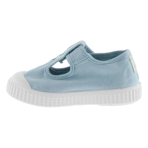 Victoria - Scratch Sneakers Sandale Stoffriemen | Hellblau