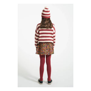 Piupiuchick - Gestreifter Wollpullover | Bordeaux
