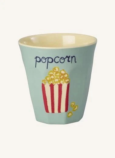 Rice - ABC Melamin Becher - 6er Set | Hellblau