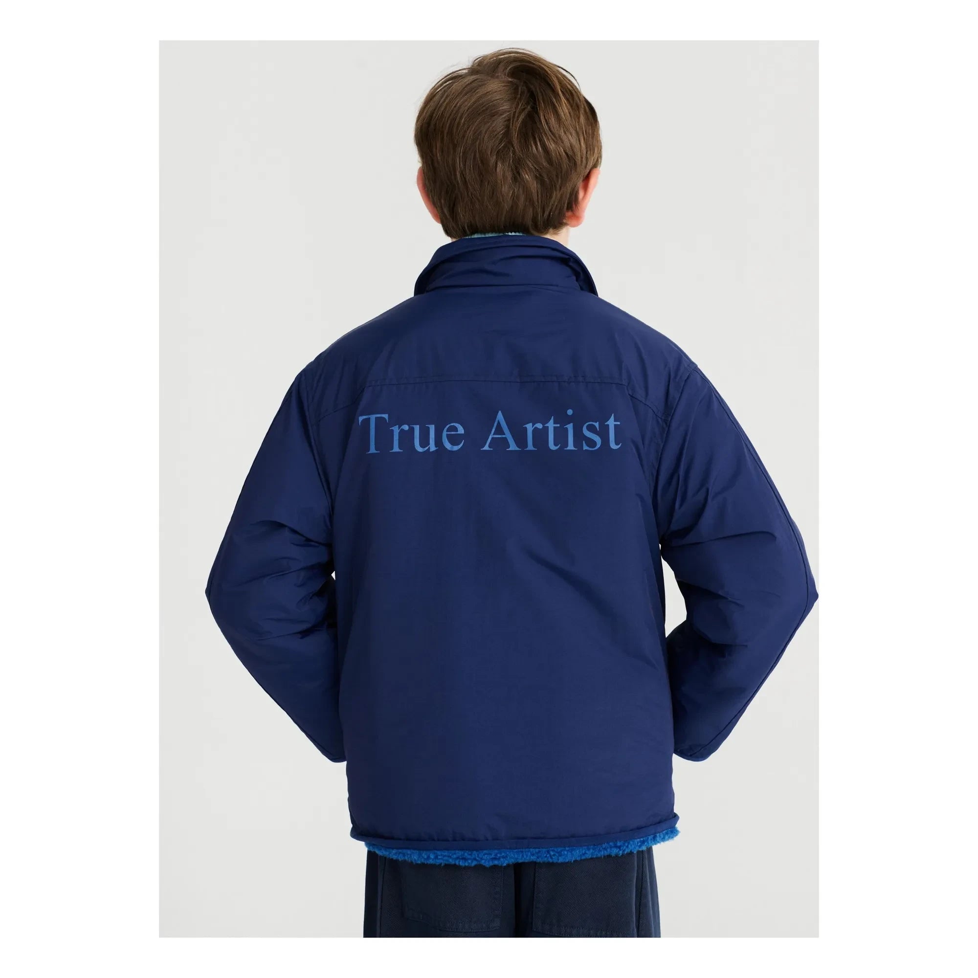 True Artist - N°2 Doppelseitige Jacke | Blau