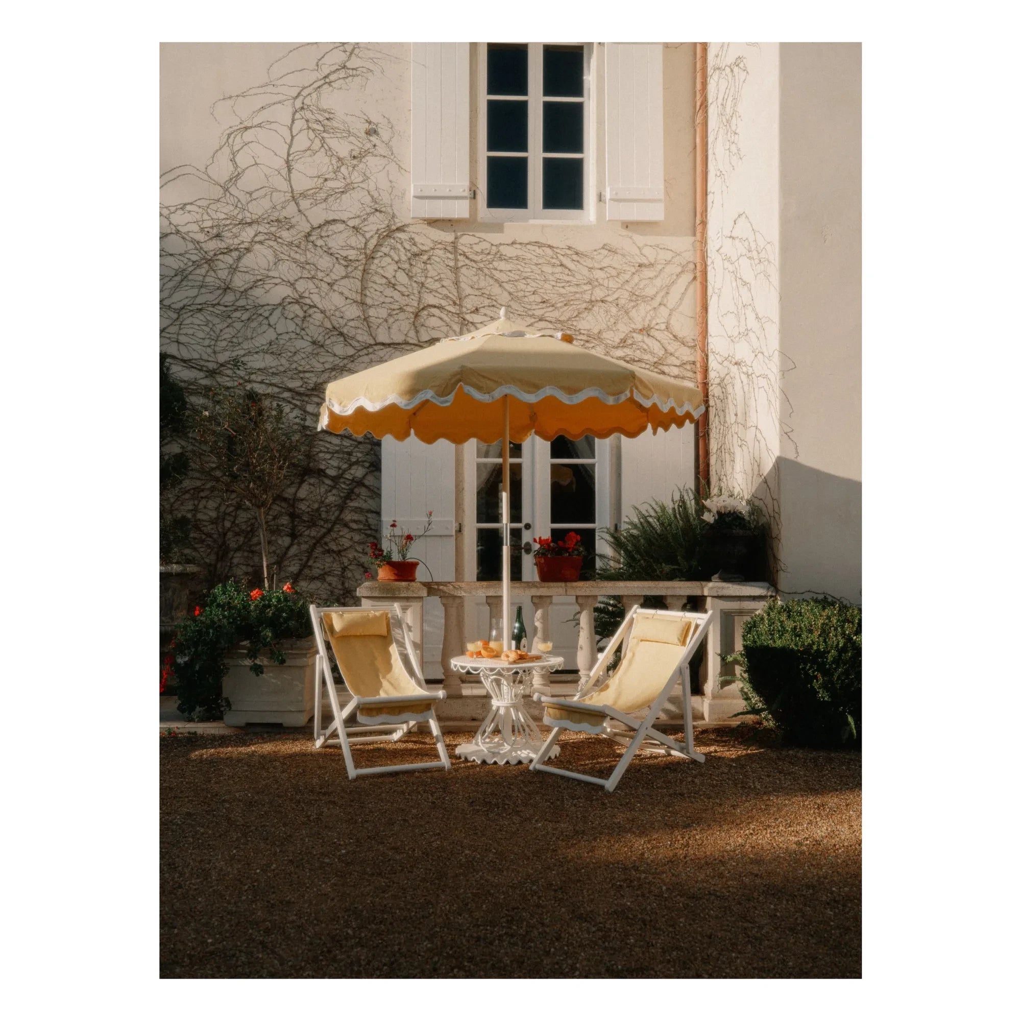 Business & Pleasure Co. - Beach Club Wellenschirm | Gelb