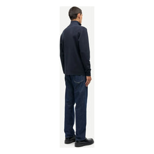 Samsoe Samsoe - Gunan Half-Zip-Sweatshirt | Dunkelblau