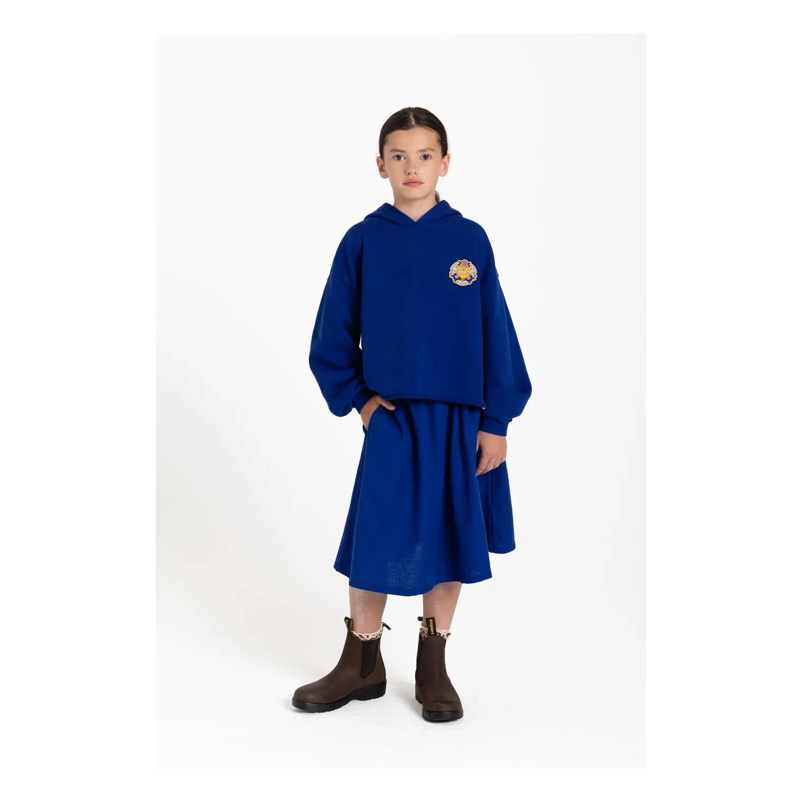 Hundred Pieces – Brandy Wild Sweatshirt aus Bio-Baumwolle | Marineblau