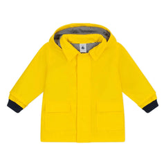 Petit Bateau - Regenjacke Kultiges Modell aus recycelten Fasern für Babys | Gelb