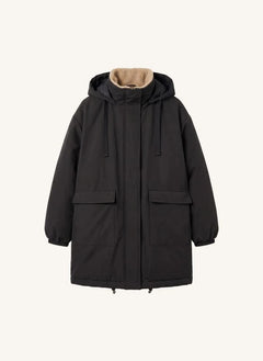 By Bar - Kapüşonlu Dean Parka | Siyah