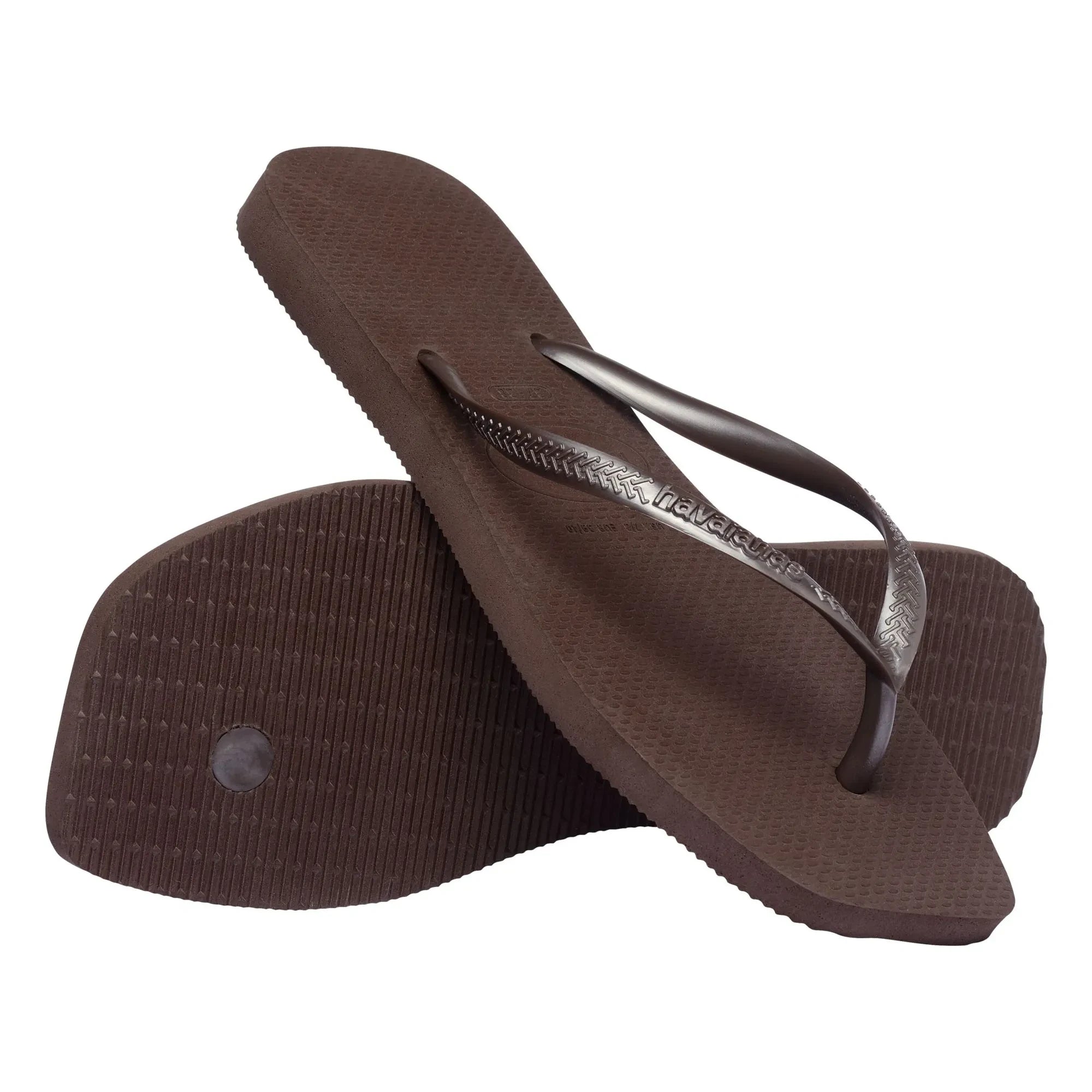 Havaianas - Slim Kare Zehentrenner | Chocolate