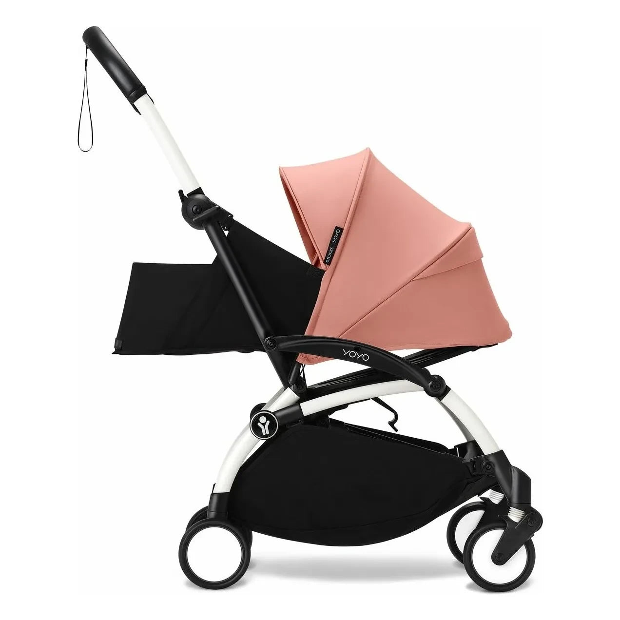 Stokke® - YOYO³ 0+ Neugeborenen-Set Weißer Rahmen | Ginger