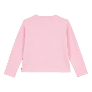 Petit Bateau - Uni Molleton Jacke | Rosa