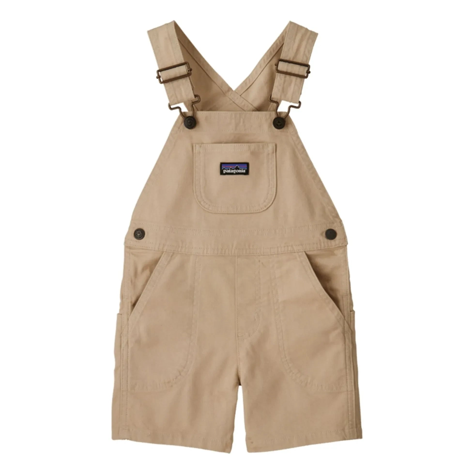 Patagonia - Kurze Latzhose aus Bio-Baumwolle | Hellbraun