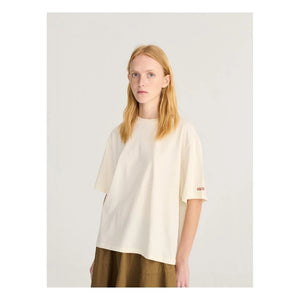 Bobo Choses – T-Shirt aus Bio-Baumwolle mit dunklem Blumenmuster | Weiß