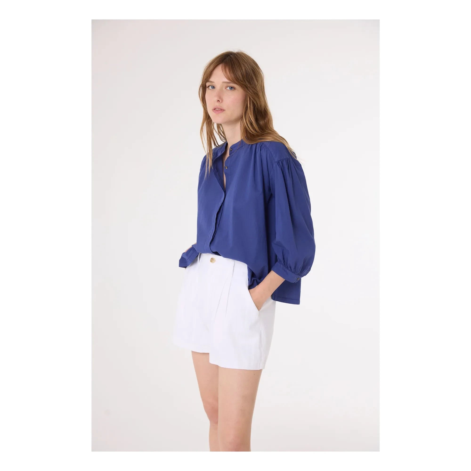 Sacrécoeur - Carla Bluse | Marineblau
