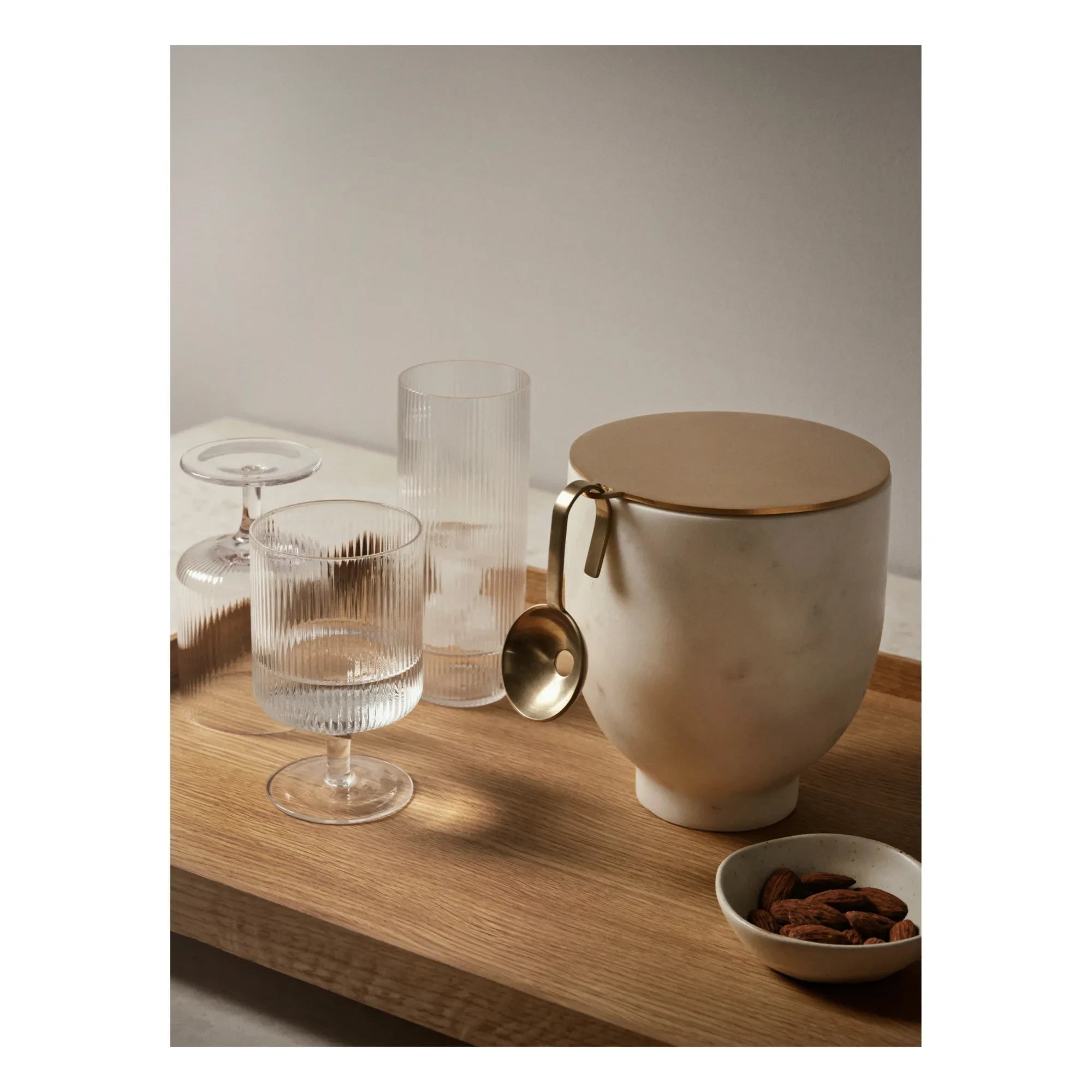 Ferm Living - Ripple Weingläser - 2er-Set