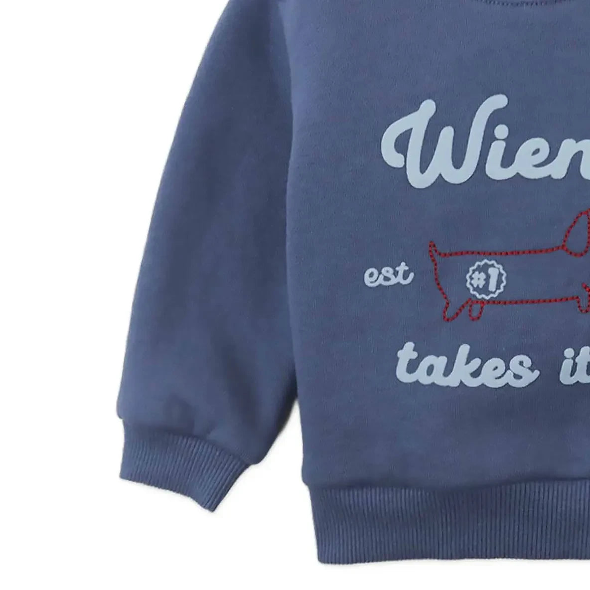 Gingersnaps - Riccardo Bebek Köpek Sweatshirt | Mavi