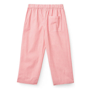 Copenhagen Colors - Pied de Poule Bio-Baumwollhose | Pink