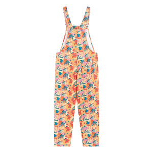 Favorite People - Latzhose mit Blumenmuster Toskana - Damenkollektion | Orange