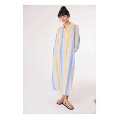 Sacrécoeur - Nina Cruz Bio-Baumwollkleid | Blau