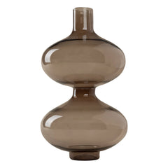 Los Objetos Decorativos – Rauchige Borosilikatvase | Braun