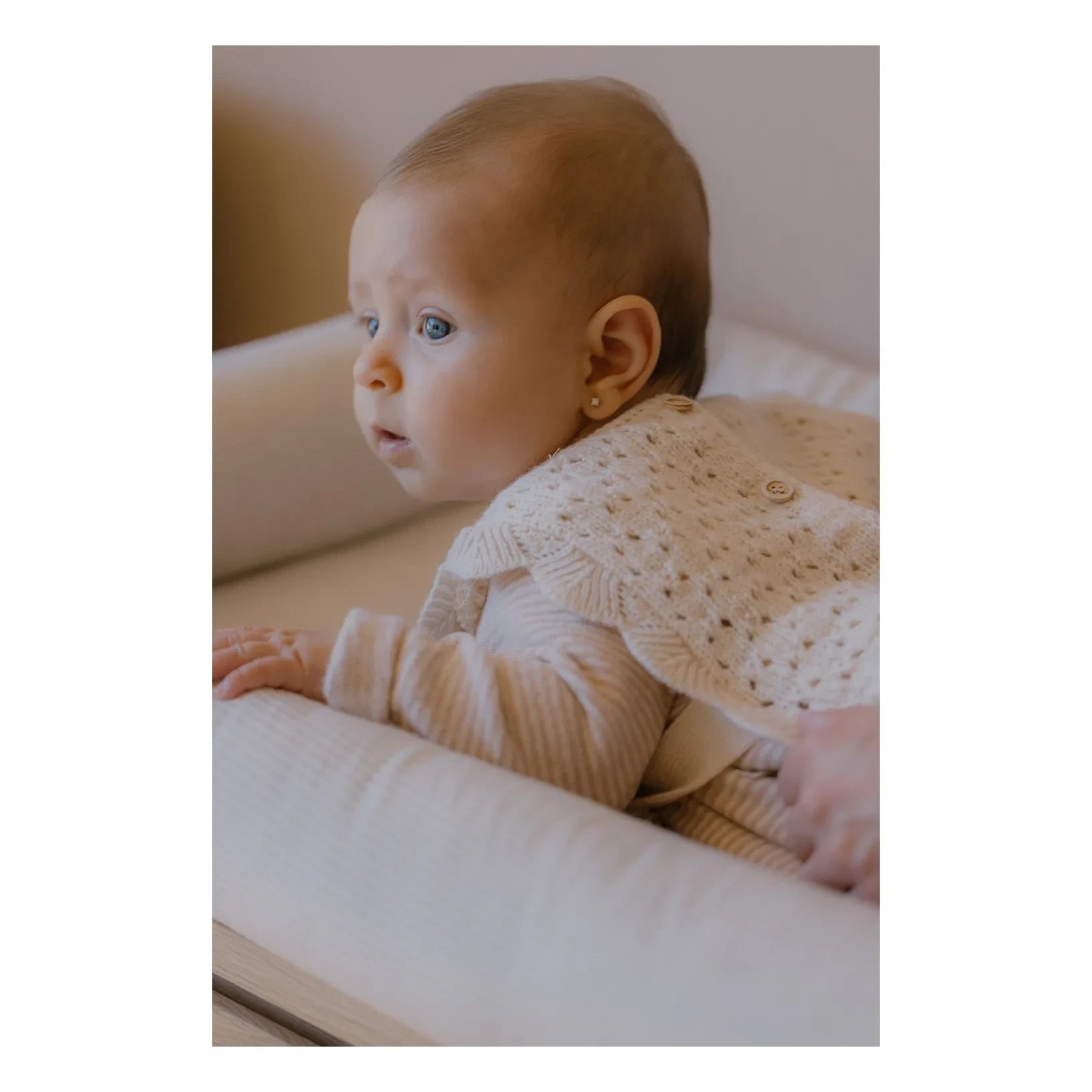 1+ in the family - Paris Kolsuz Merinos Yün Kazak | Ekru