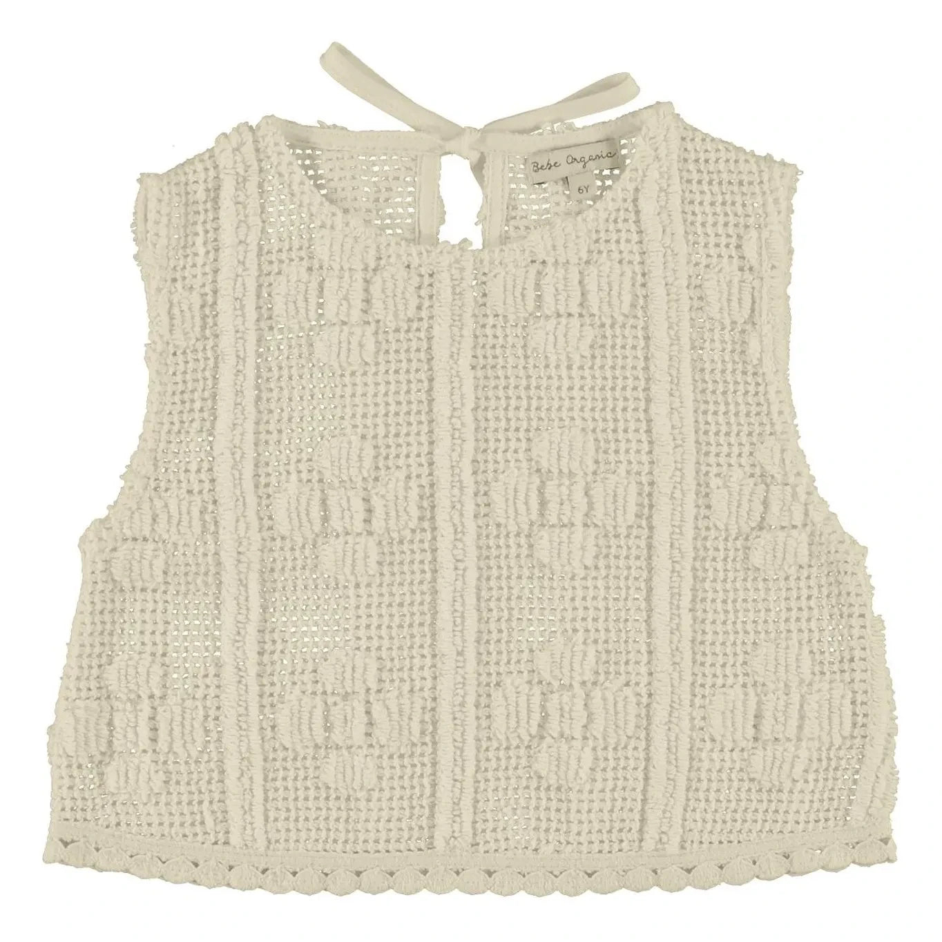 Bebe Organic - Häkeloberteil Inez | Ecru