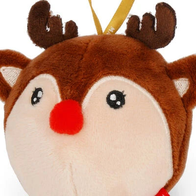 Legami - Rentier Plüschspielzeug Weihnachtsbaumdekoration - Oh-Oh-Ohrnaments