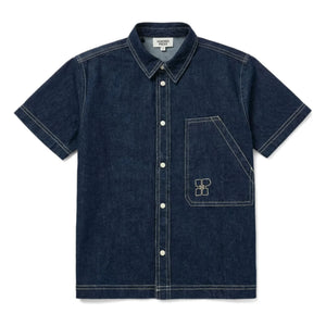 Hundred Pieces - Wayne Jeanshemd | Dunkelblau
