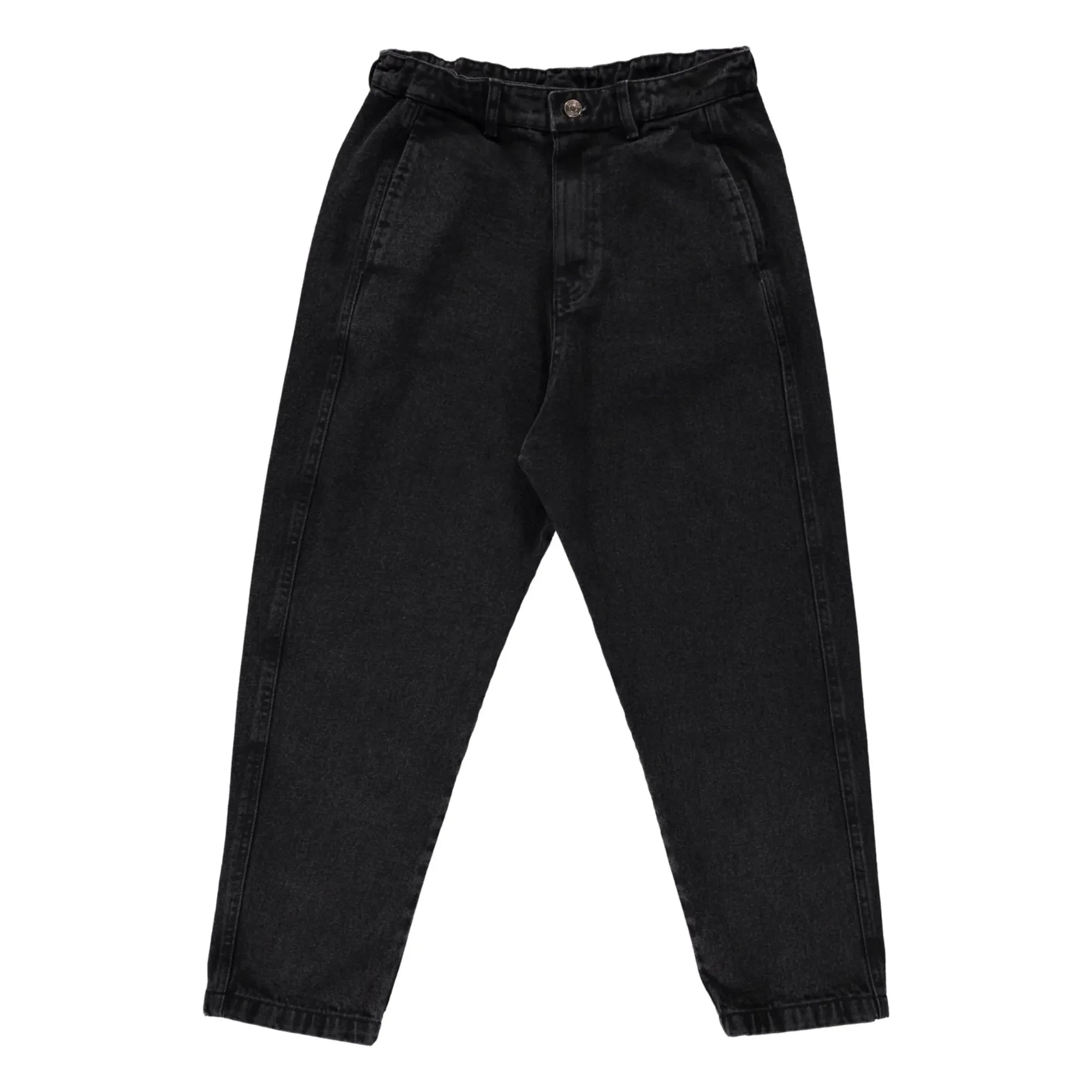 Poudre Organic - Lange Carrot Jeans - Damenkollektion | Schwarz