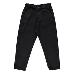 Poudre Organic - Lange Carrot Jeans - Damenkollektion | Schwarz